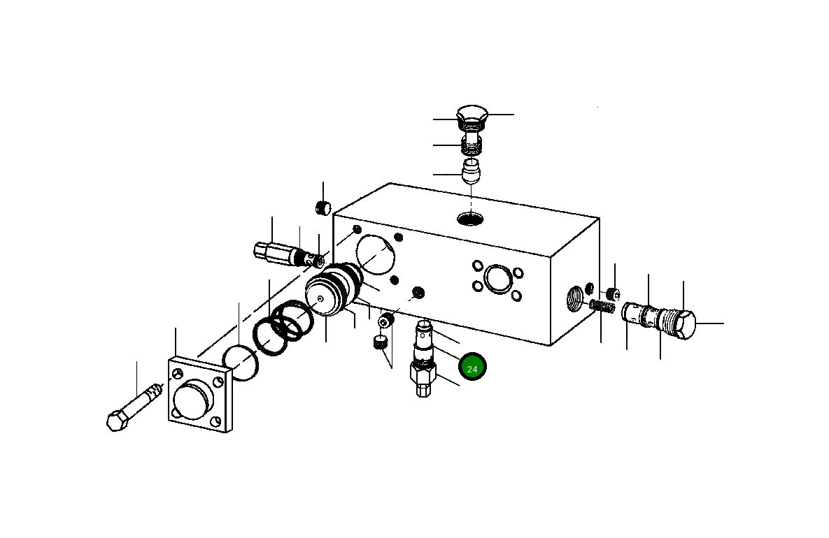 Кольцо уплотнительное (O-Ring) 109 611 Komatsu