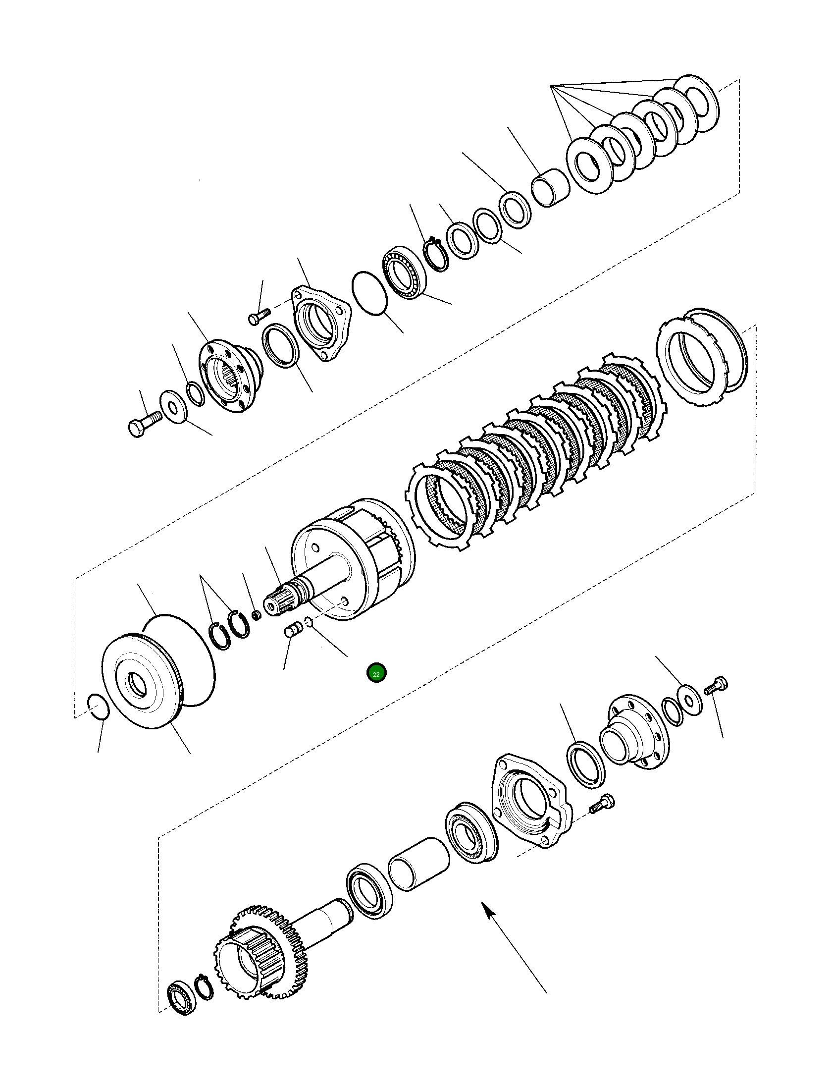Кольцо уплотнительное (O-Ring) CA0028534  Komatsu