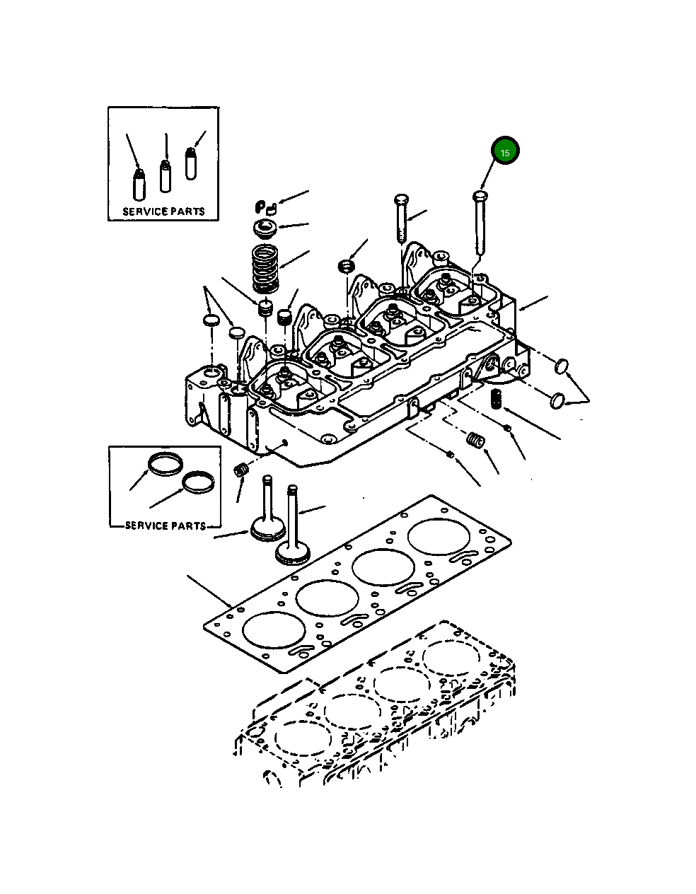 Болт 1240 243 H1 Komatsu