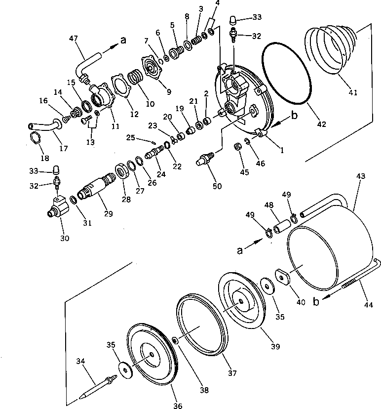 Болт JK203-30700 Komatsu