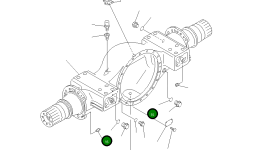 Кольцо уплотнительное (O-Ring) 07000-52030 Komatsu