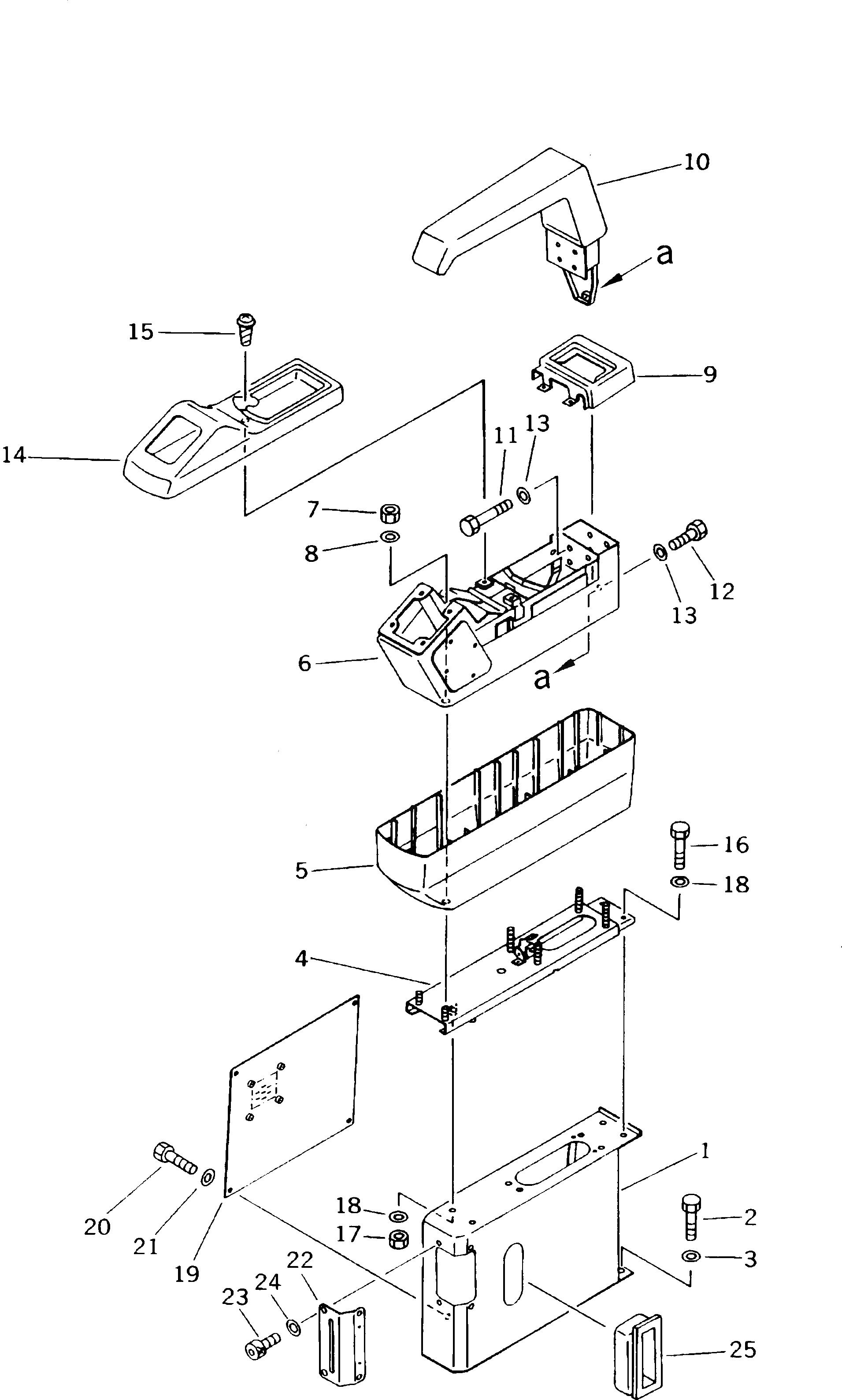 Болт 20Y-43-K1180  Komatsu
