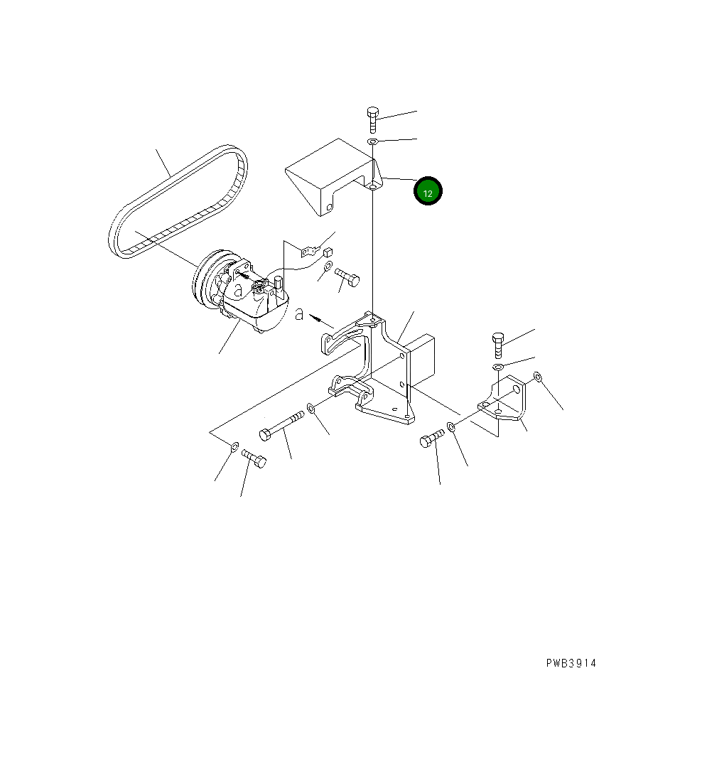 Крышка 20K-979-1230 Komatsu