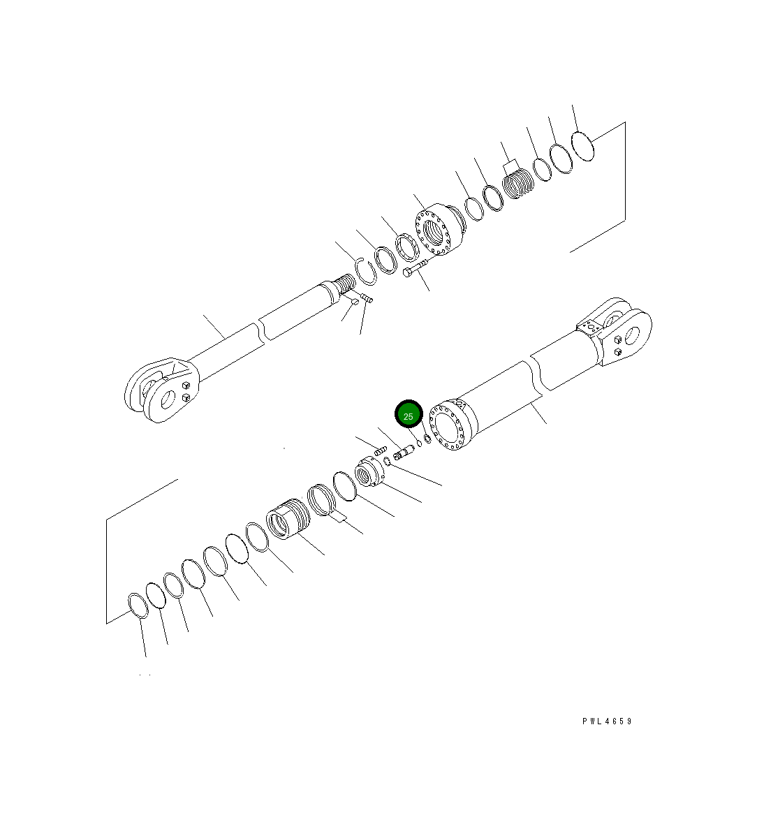 Кольцо DM90623540  Komatsu