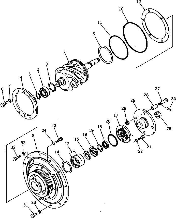 Кольцо уплотнительное (O-Ring) M014020170009  Komatsu