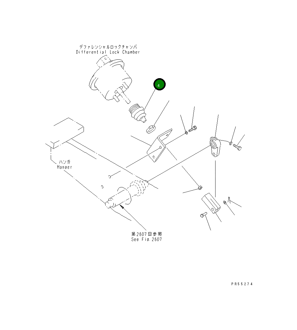 Крышка 234-32-11510 Komatsu