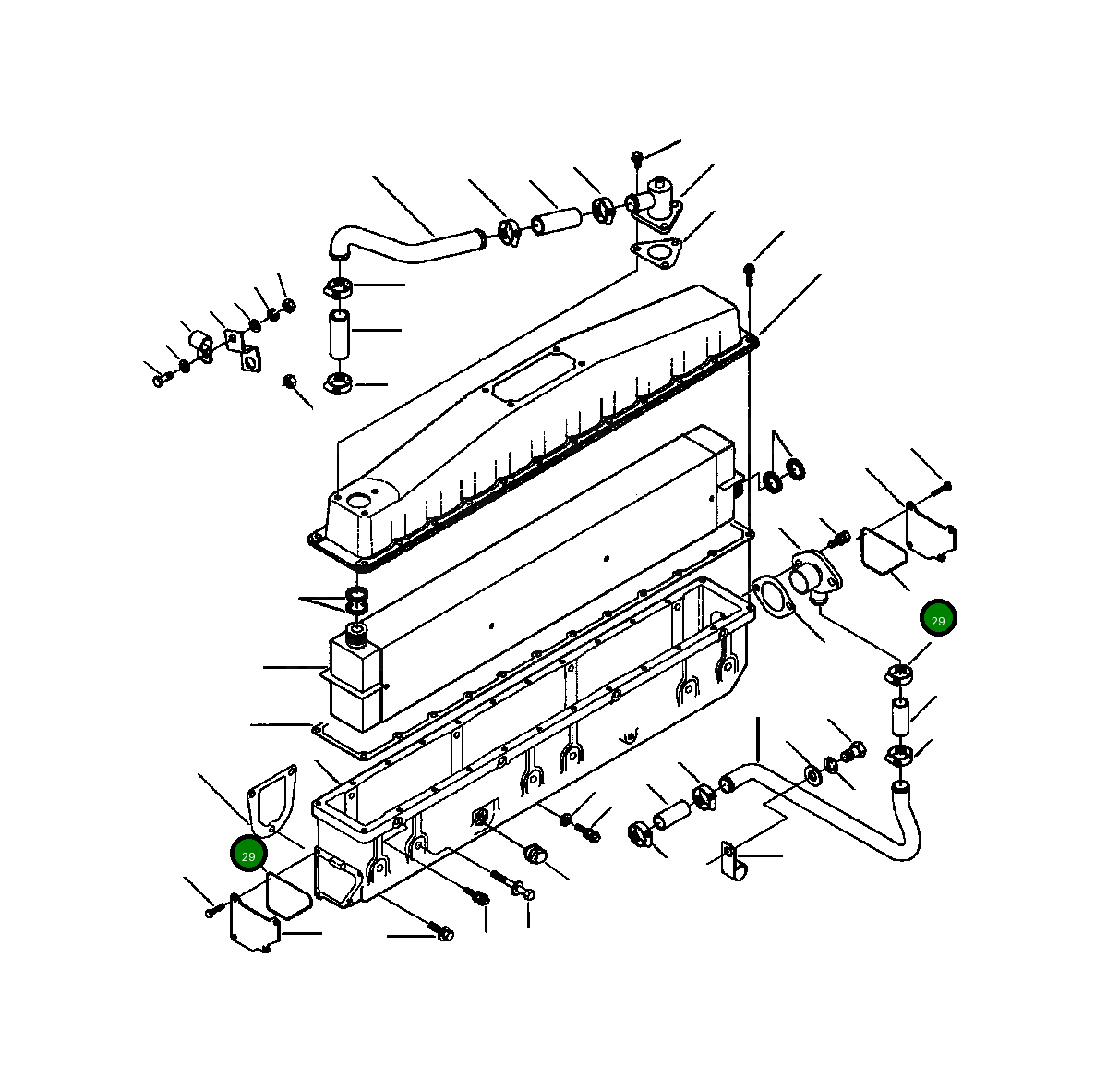 Кольцо уплотнительное (O-Ring) 1266 428 H1 Komatsu