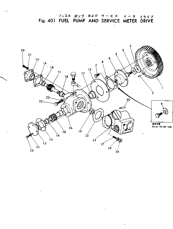 Болт 01000-40618 Komatsu