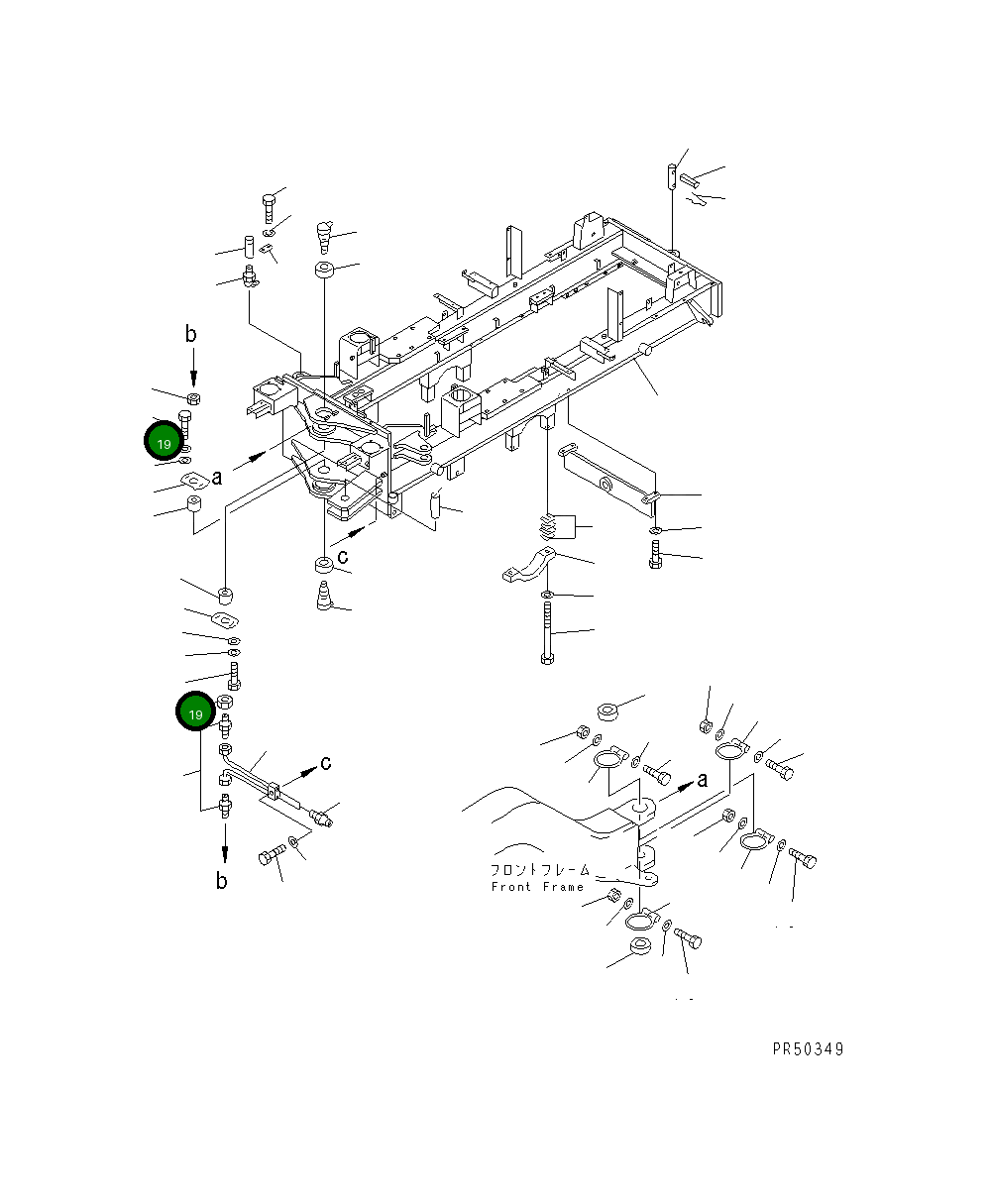 Болт 01010-51630  Komatsu