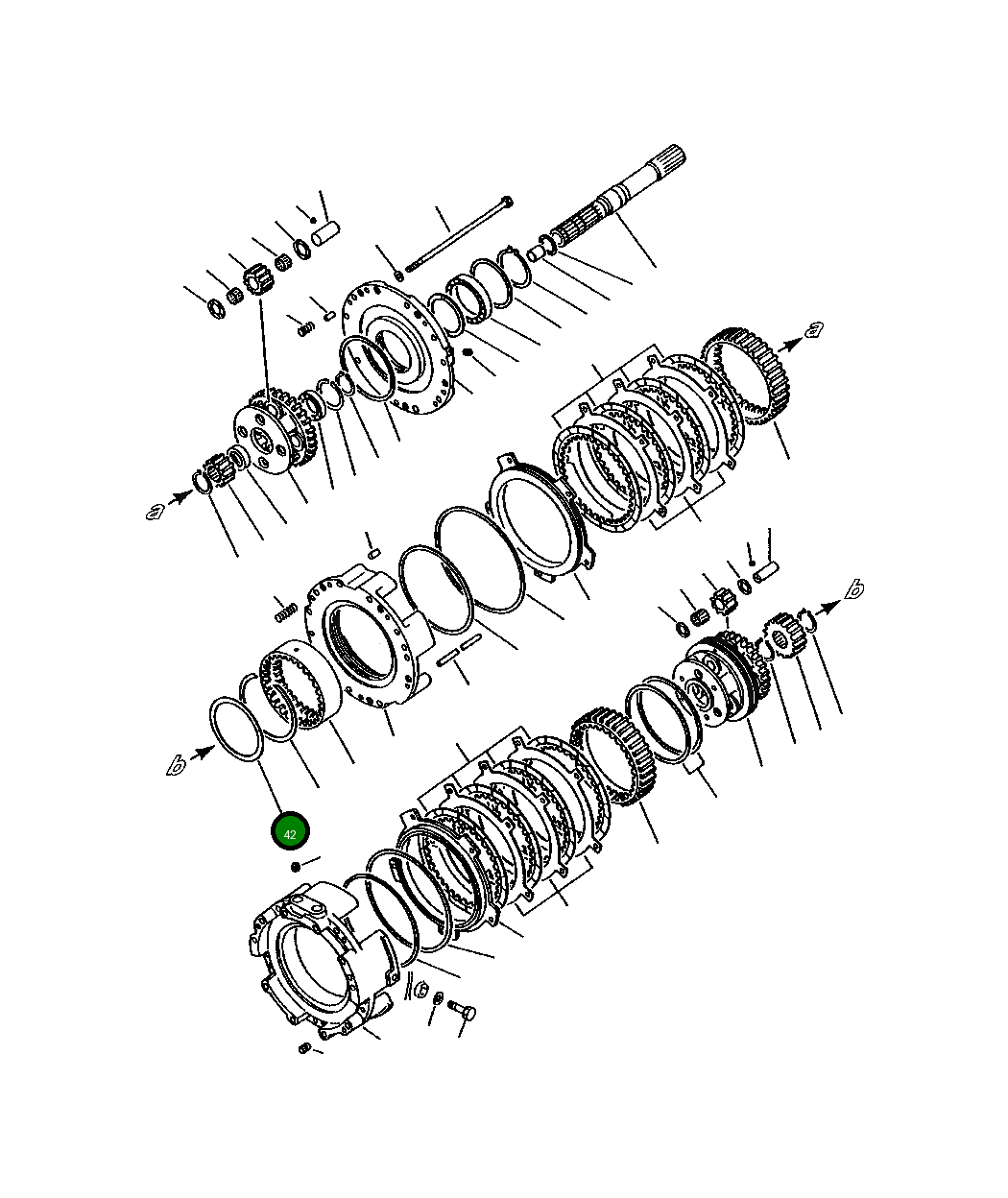 Крышка 423-15-12820 Komatsu