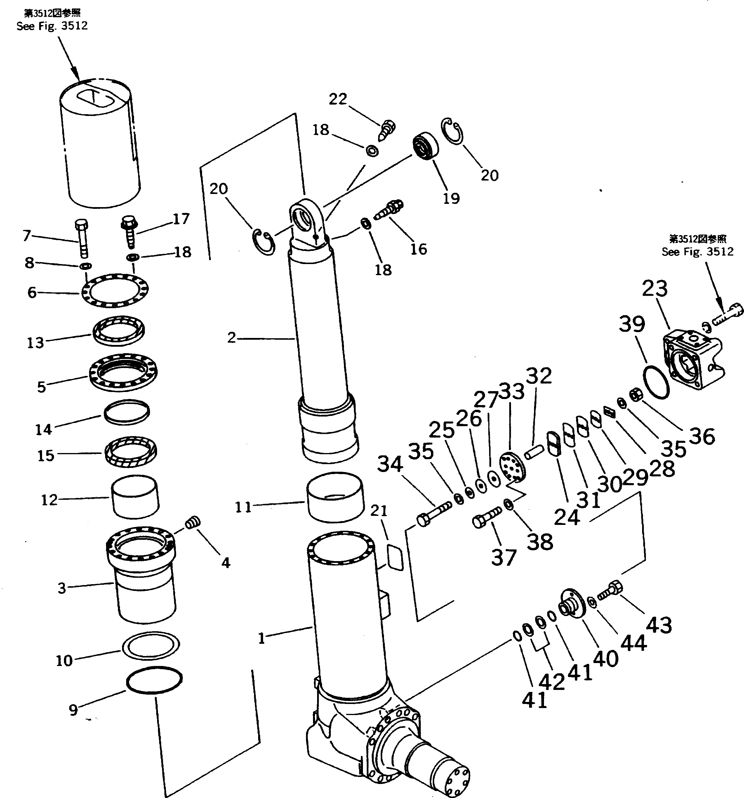 Кольцо 566-50-71230  Komatsu