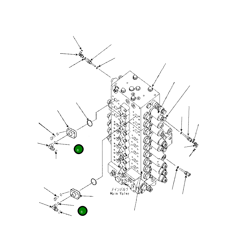 Кольцо уплотнительное (O-Ring) 070002-12034 Komatsu