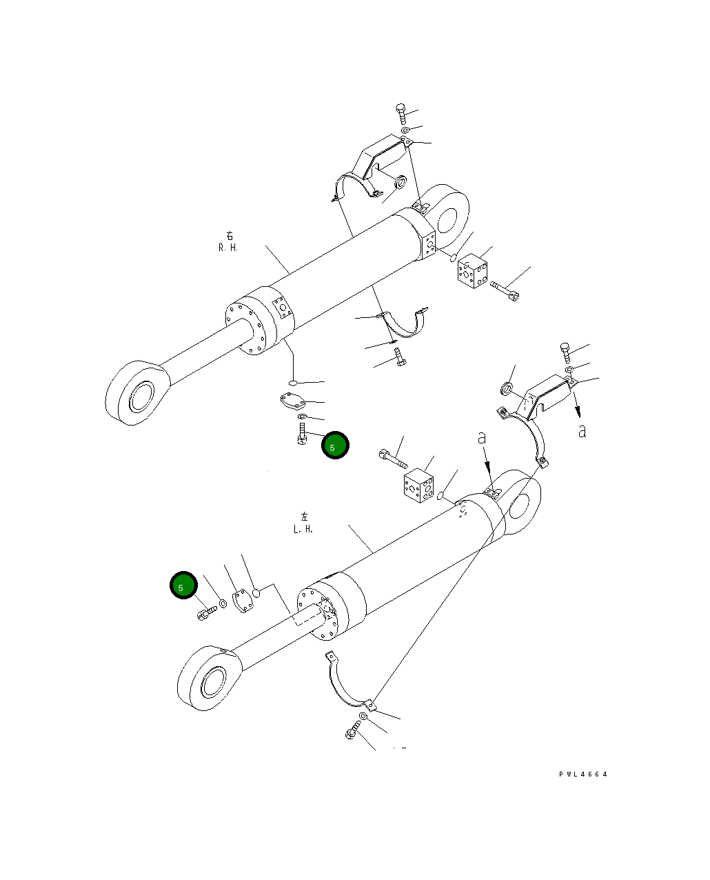 Болт DM31926999 Komatsu