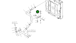 Крышка 23C-02-51140 Komatsu