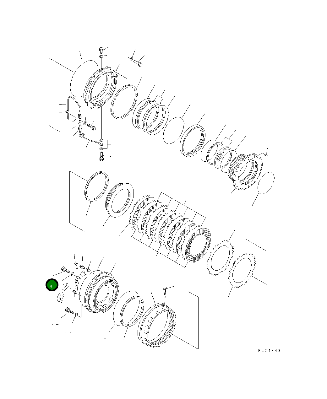 Болт 01010-82060 Komatsu
