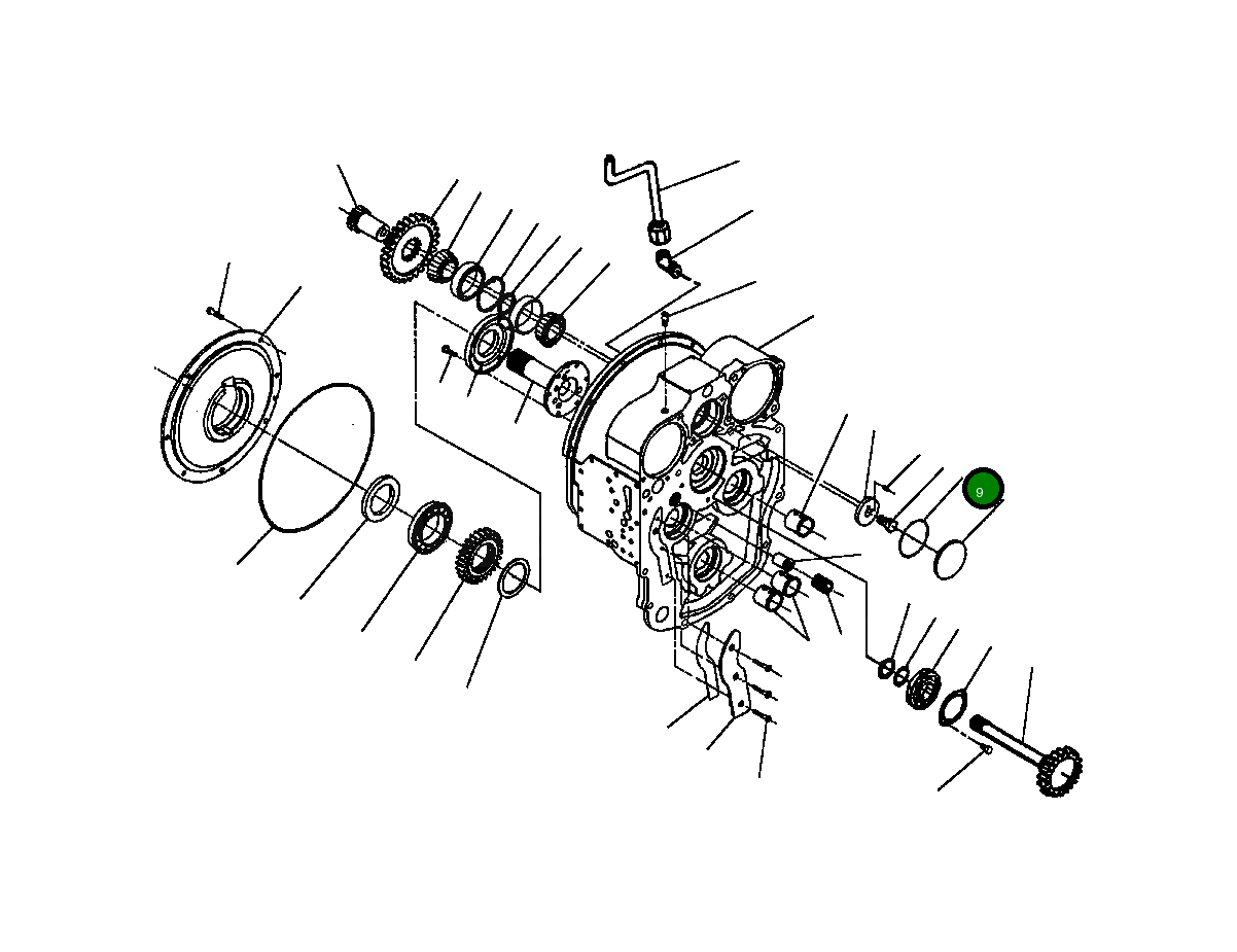Кольцо уплотнительное (O-Ring) 149 663  Komatsu