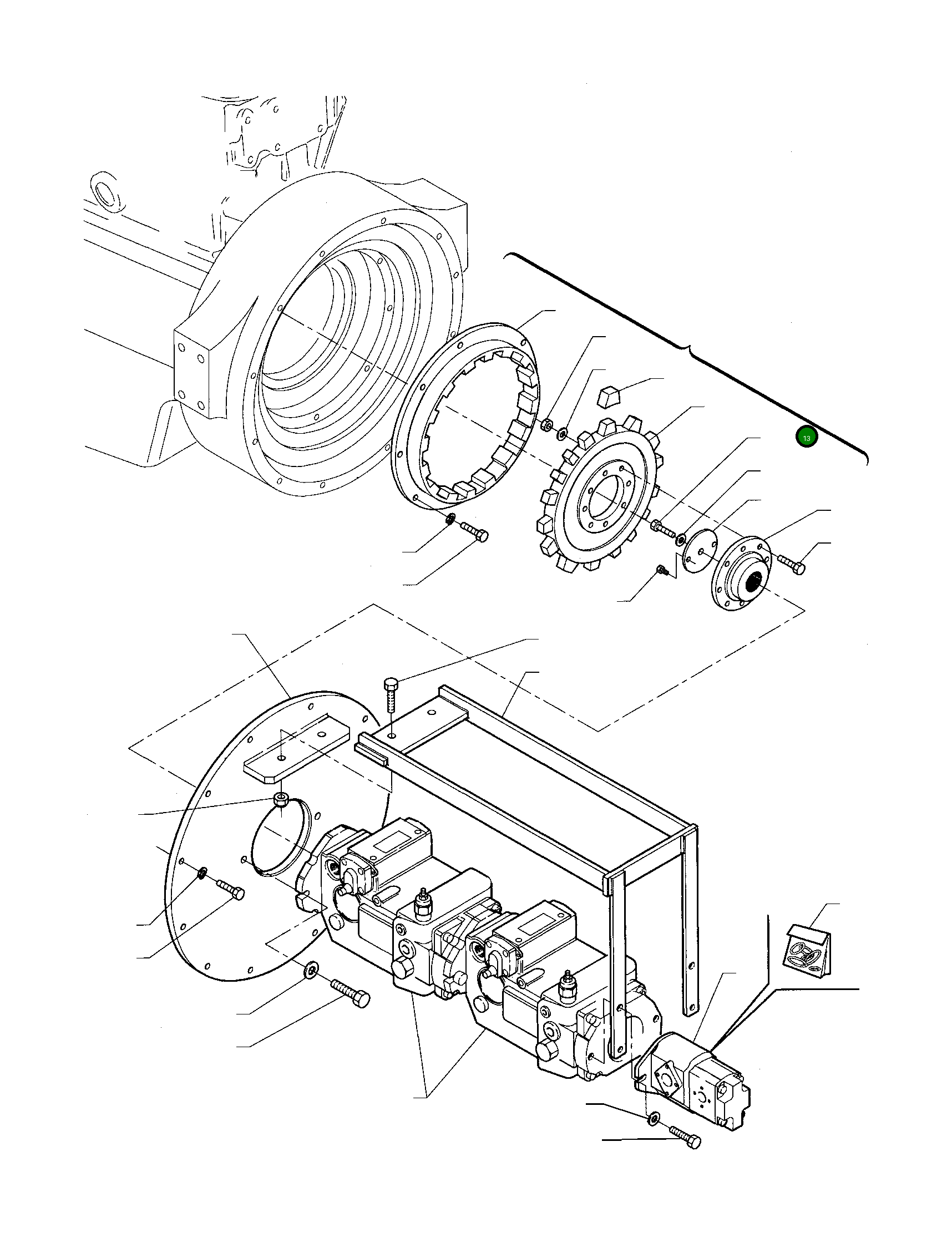 Болт 801044002 Komatsu