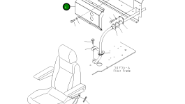 Крышка 208-53-13811 Komatsu