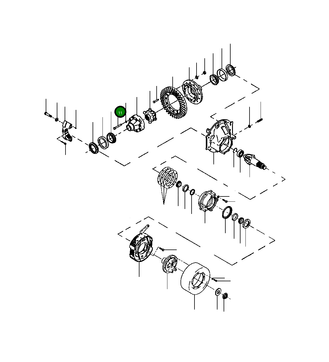 Болт 1438 000 H1 Komatsu