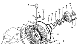 Кольцо 04060-07025 Komatsu