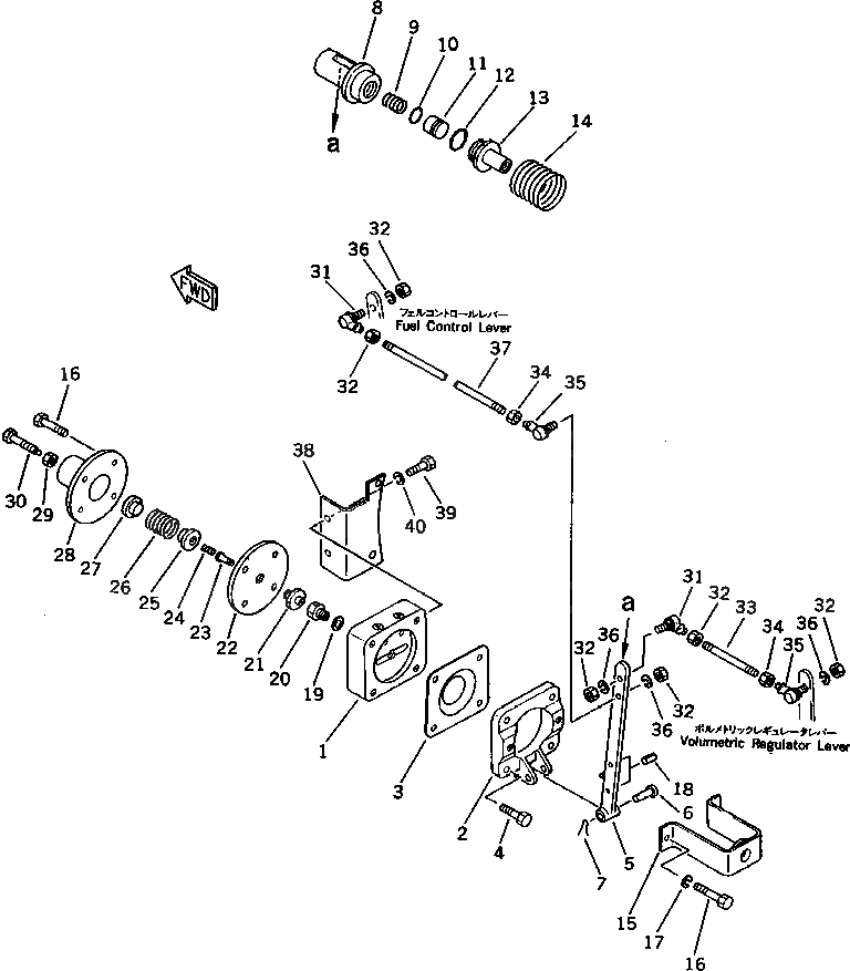 Кольцо уплотнительное (O-Ring) M014010024009 Komatsu
