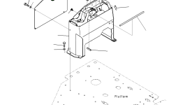 Крышка 23H-54-12781 Komatsu