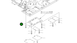 Крышка 20Y-54-28811 Komatsu