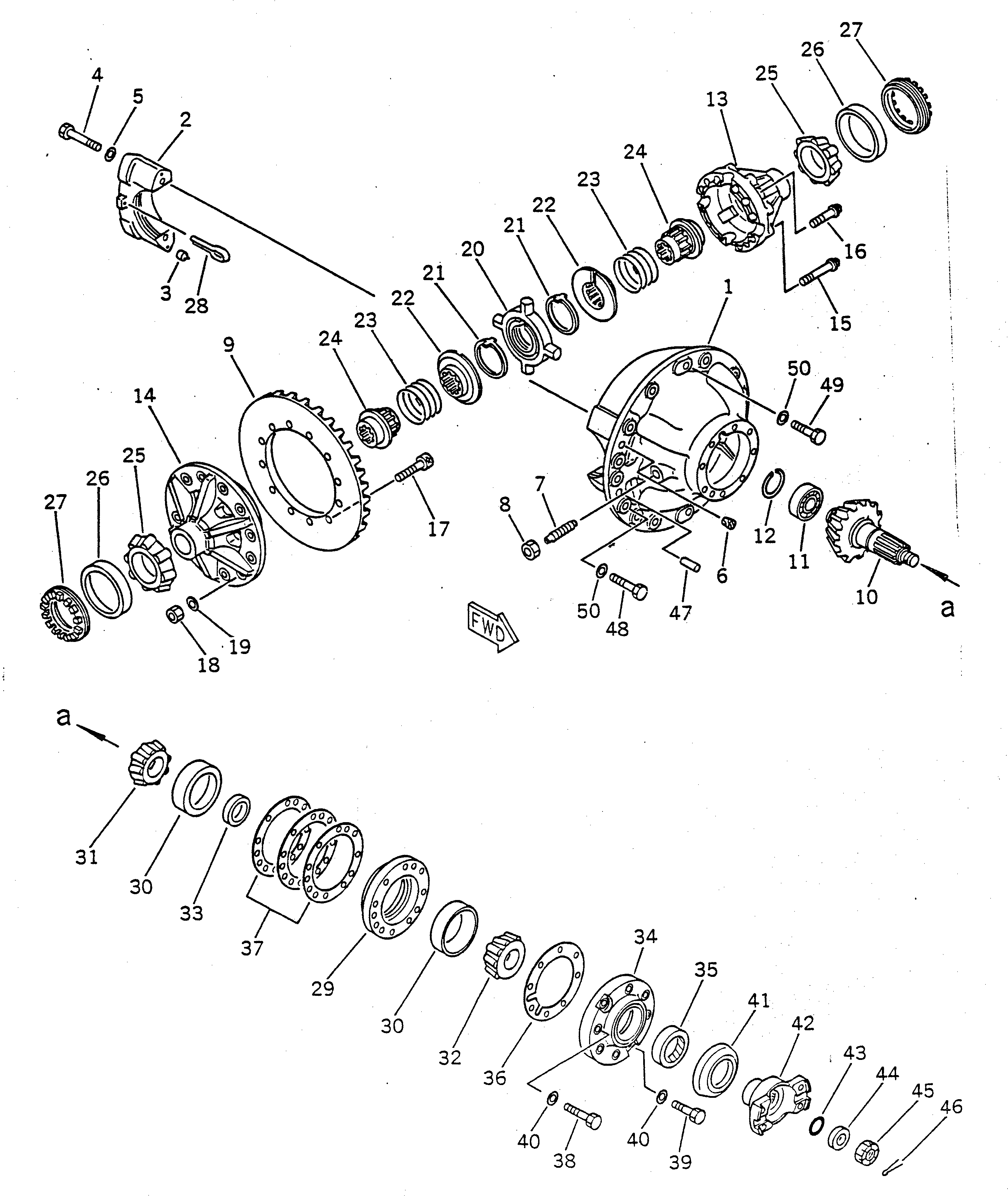 Кольцо 22X-23-11720 Komatsu