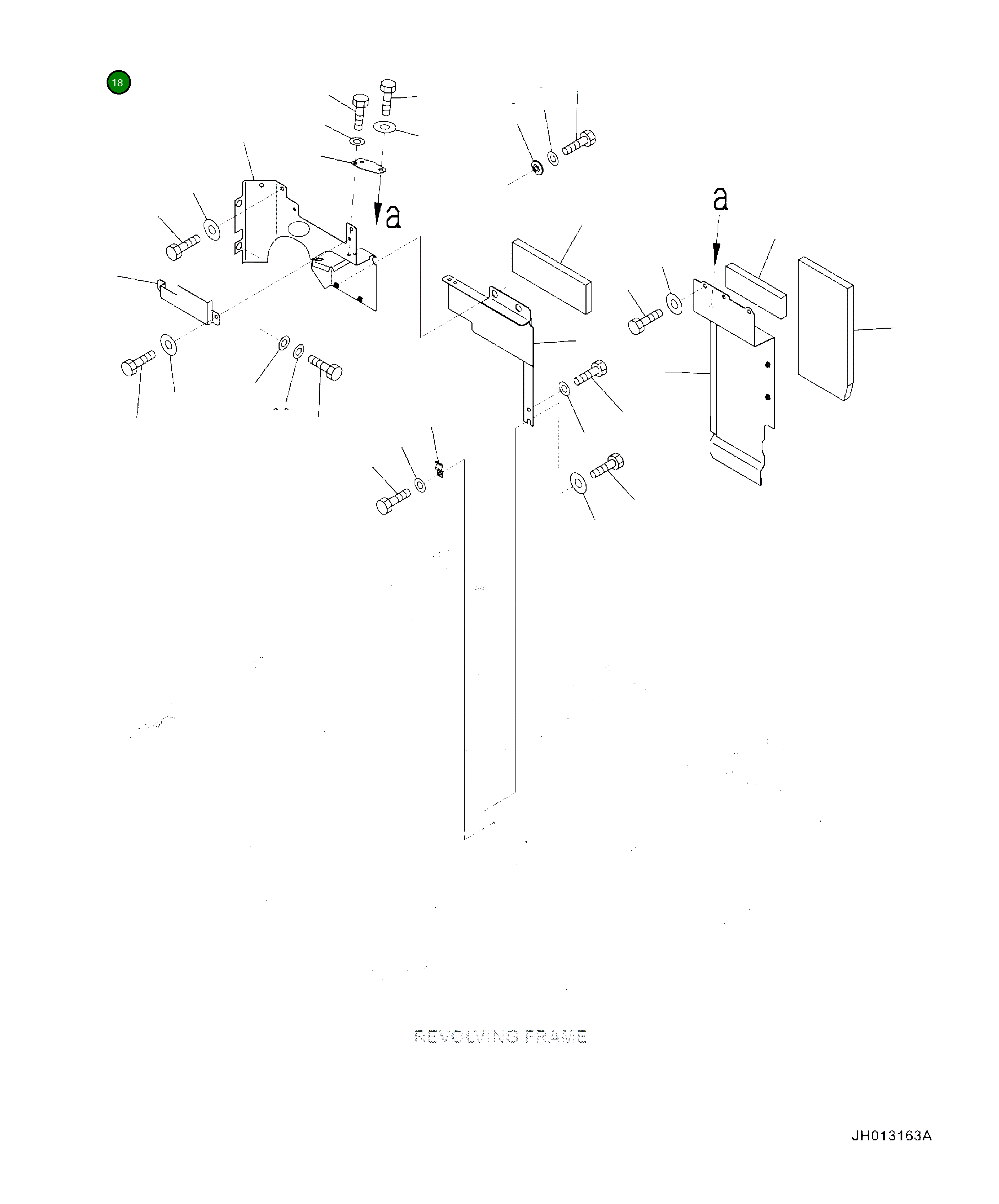 Крышка 2A7-54-A1450 Komatsu