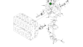Кольцо уплотнительное (O-Ring) 7022155520 Komatsu