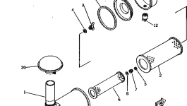 Кольцо уплотнительное (O-Ring) 600-181-7430 Komatsu