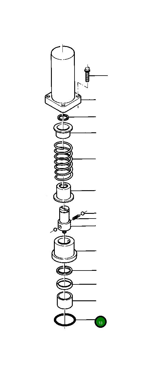 Кольцо уплотнительное (O-Ring) 375 269 R1  Komatsu