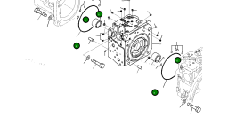 Кольцо уплотнительное (O-Ring) 07000B2012 Komatsu
