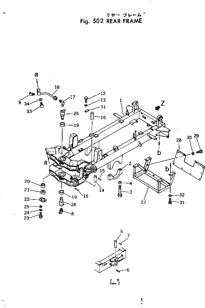 Болт 01011-83055 Komatsu