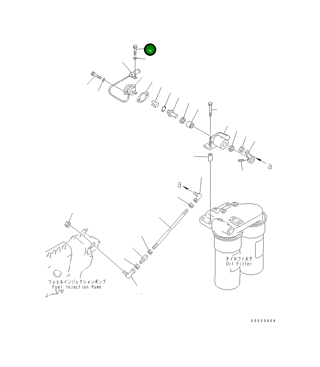 Болт 01010-30810 Komatsu