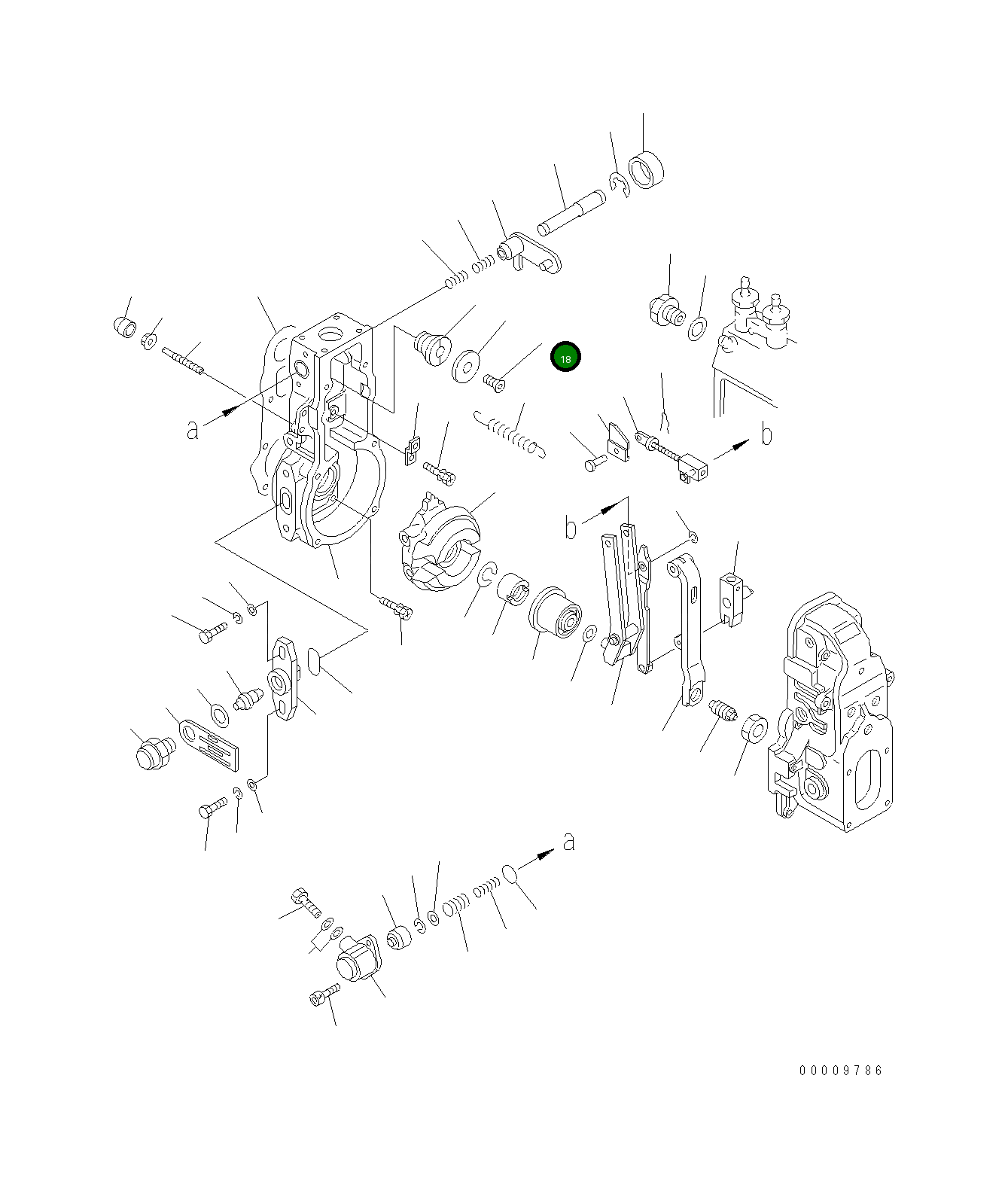 Болт DK154621-43 Komatsu