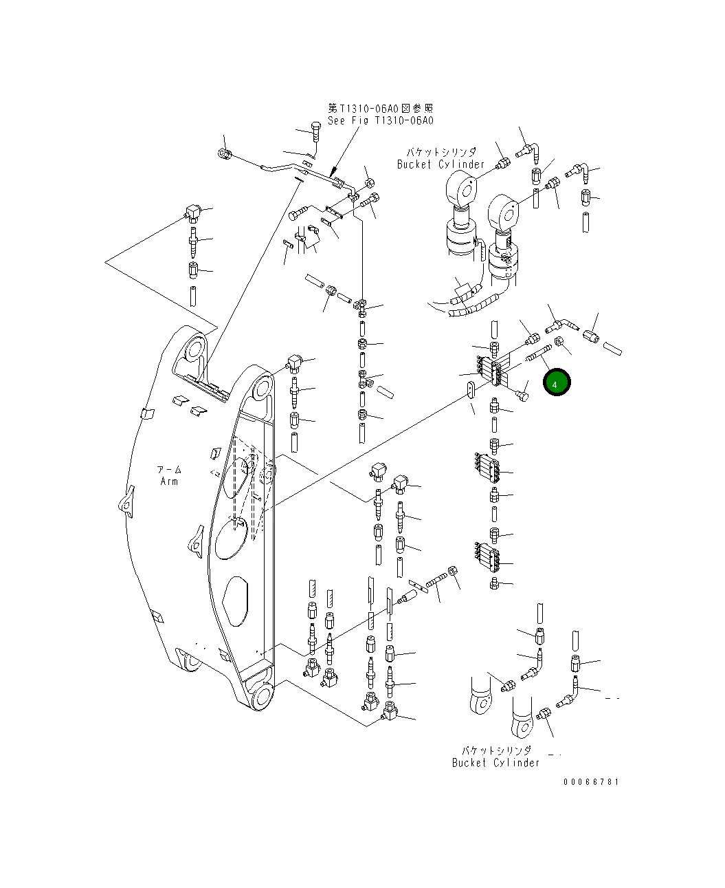 Болт DM30855599 Komatsu