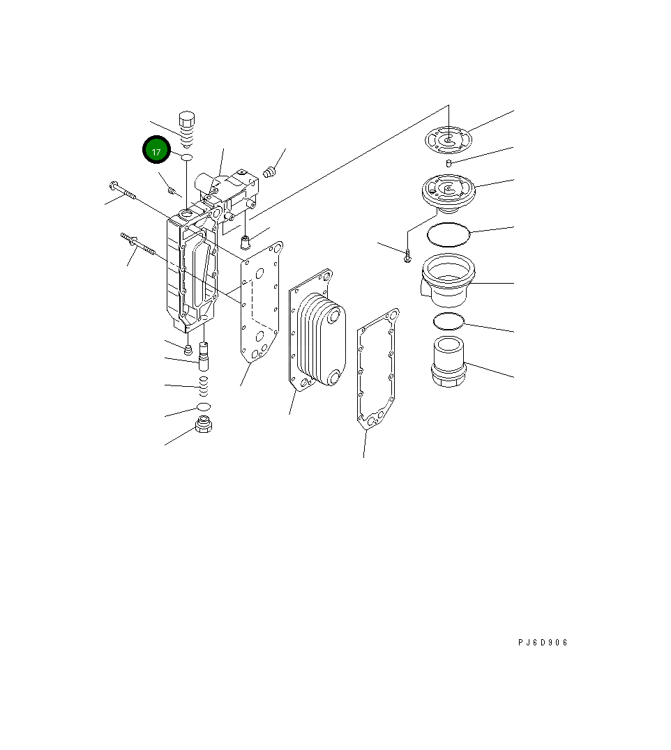 Кольцо уплотнительное (O-Ring) 6742-01-2420  Komatsu