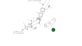 Крышка 567-02-71210 Komatsu