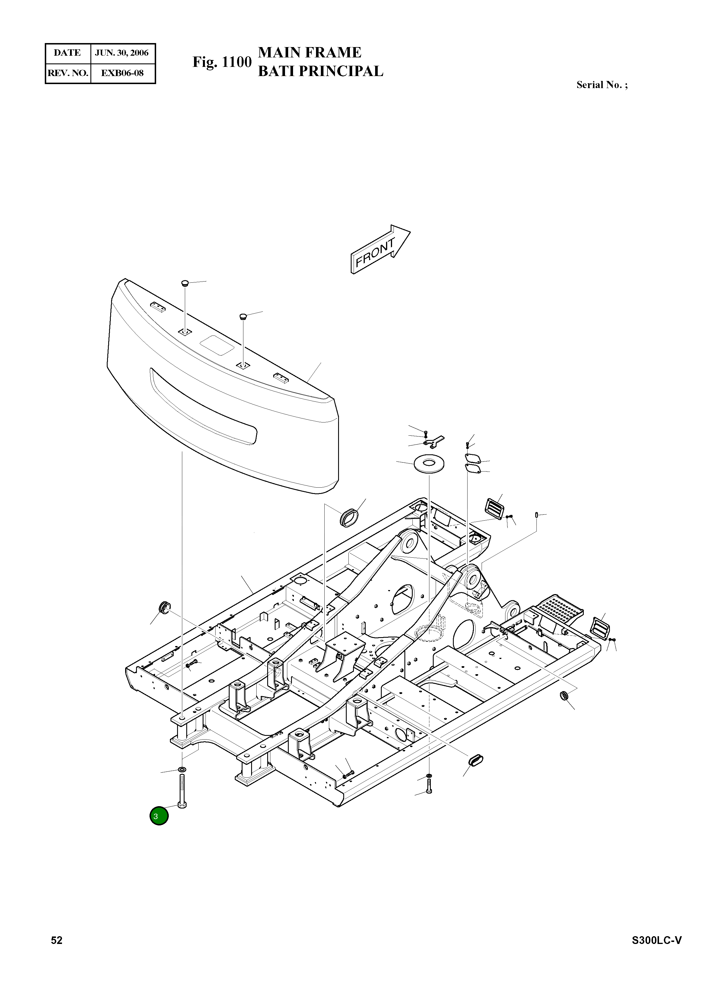 Болт 2120-4010A Komatsu
