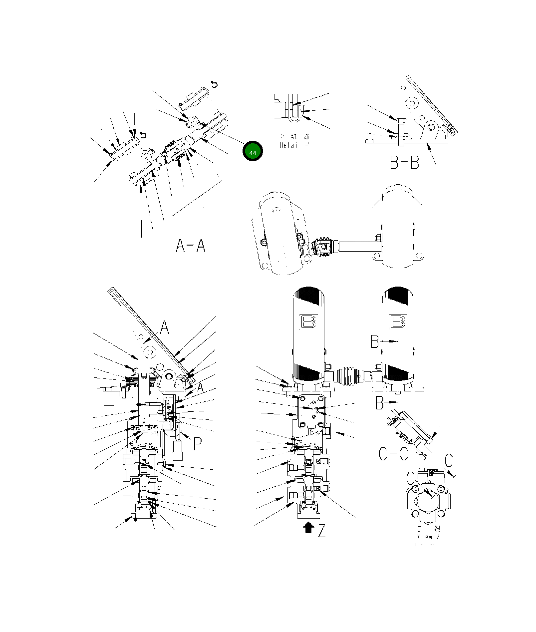 Болт XK0019102005 Komatsu