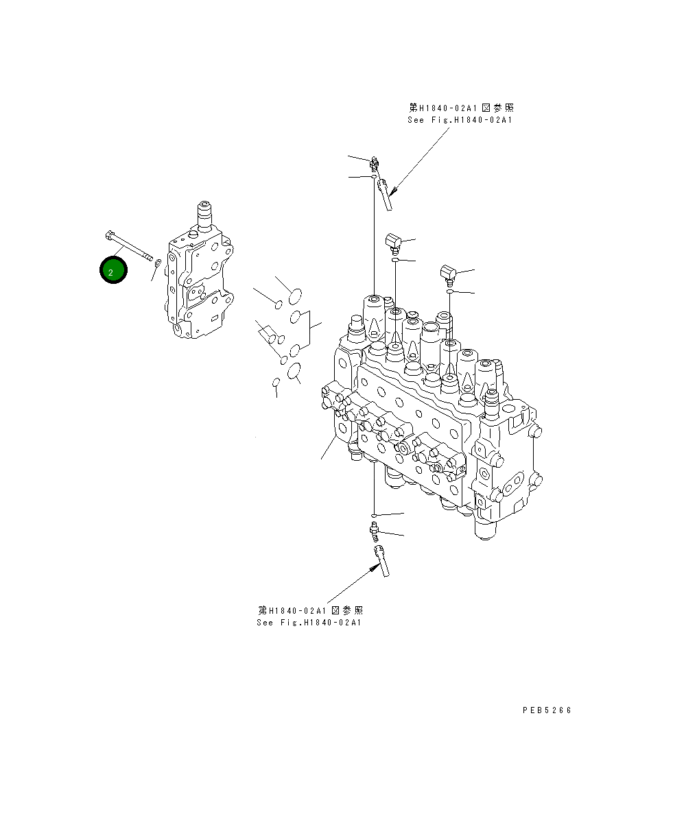 Болт 01011-81455 Komatsu