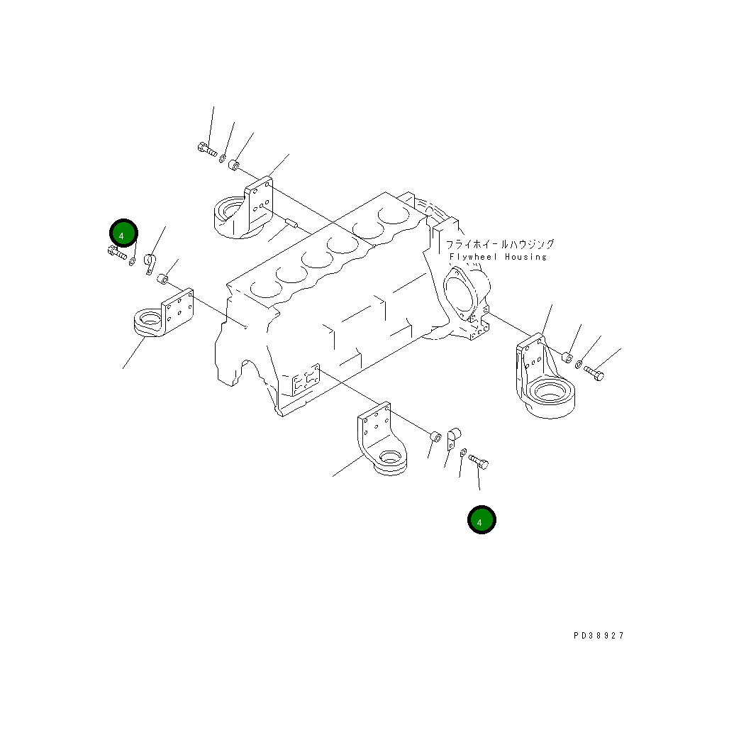 Болт 01010-81055  Komatsu