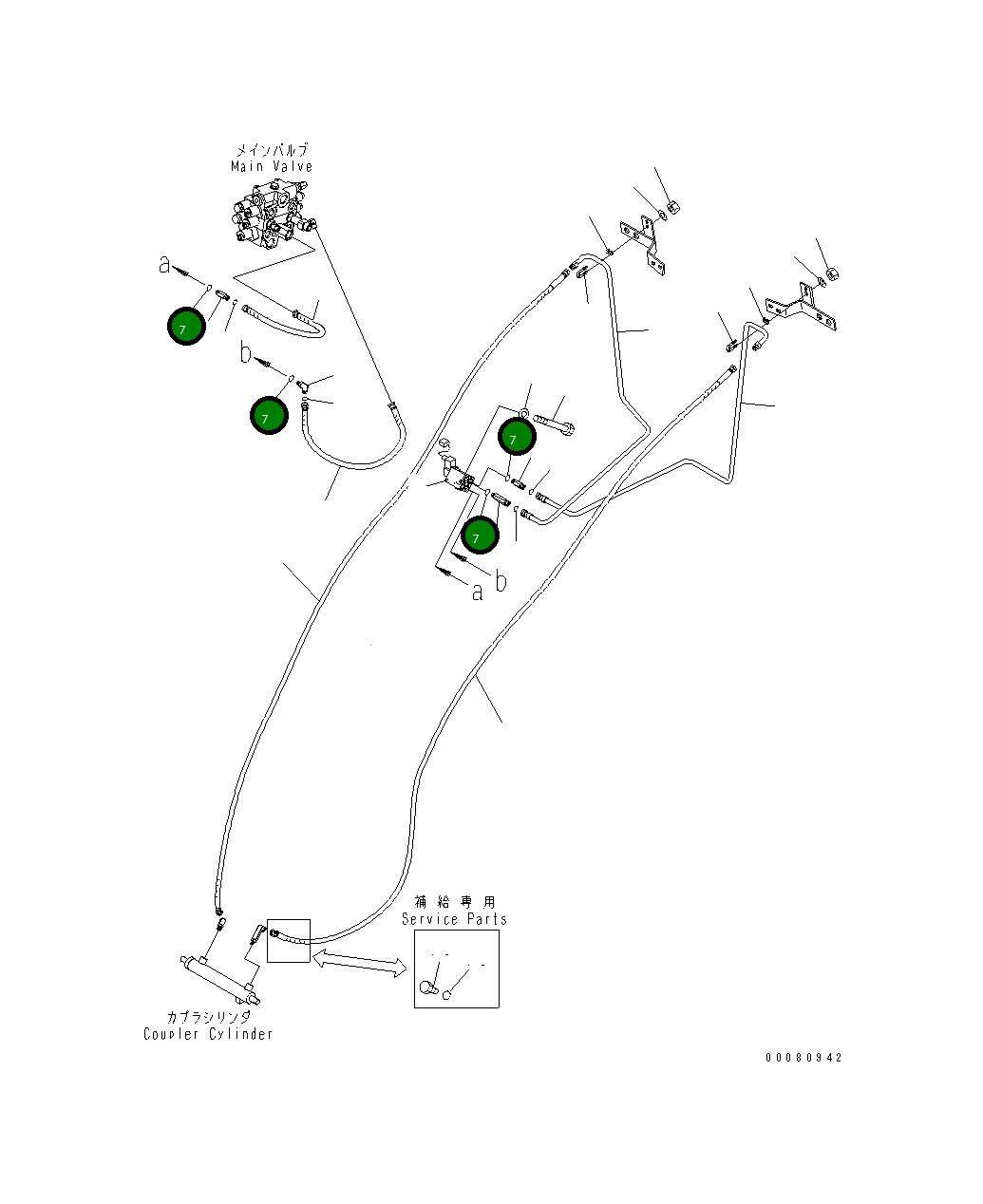 Кольцо уплотнительное (O-Ring) 418-43-37690 Komatsu