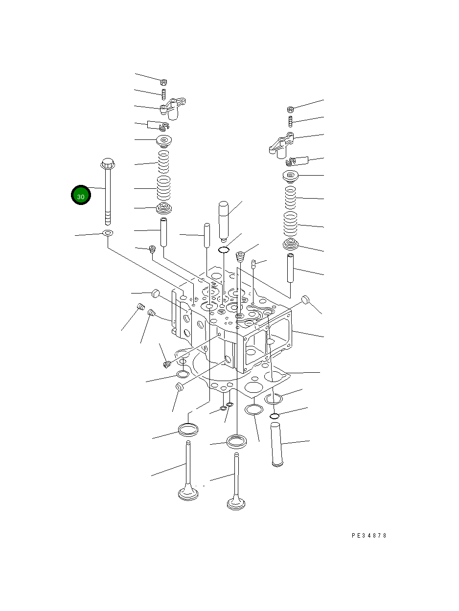 Болт 6162-13-1611  Komatsu