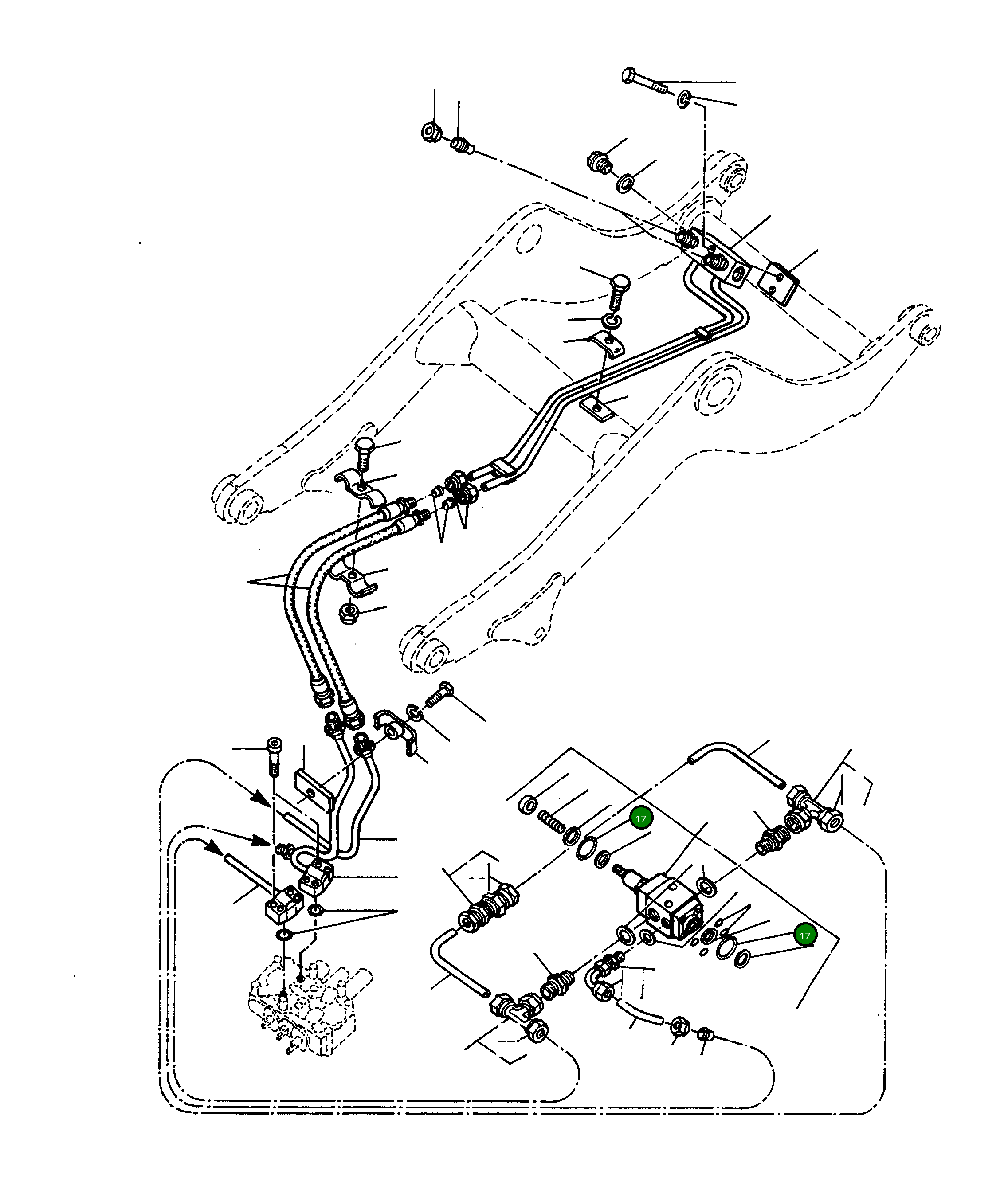 Кольцо уплотнительное (O-Ring) 2963150M1 Komatsu