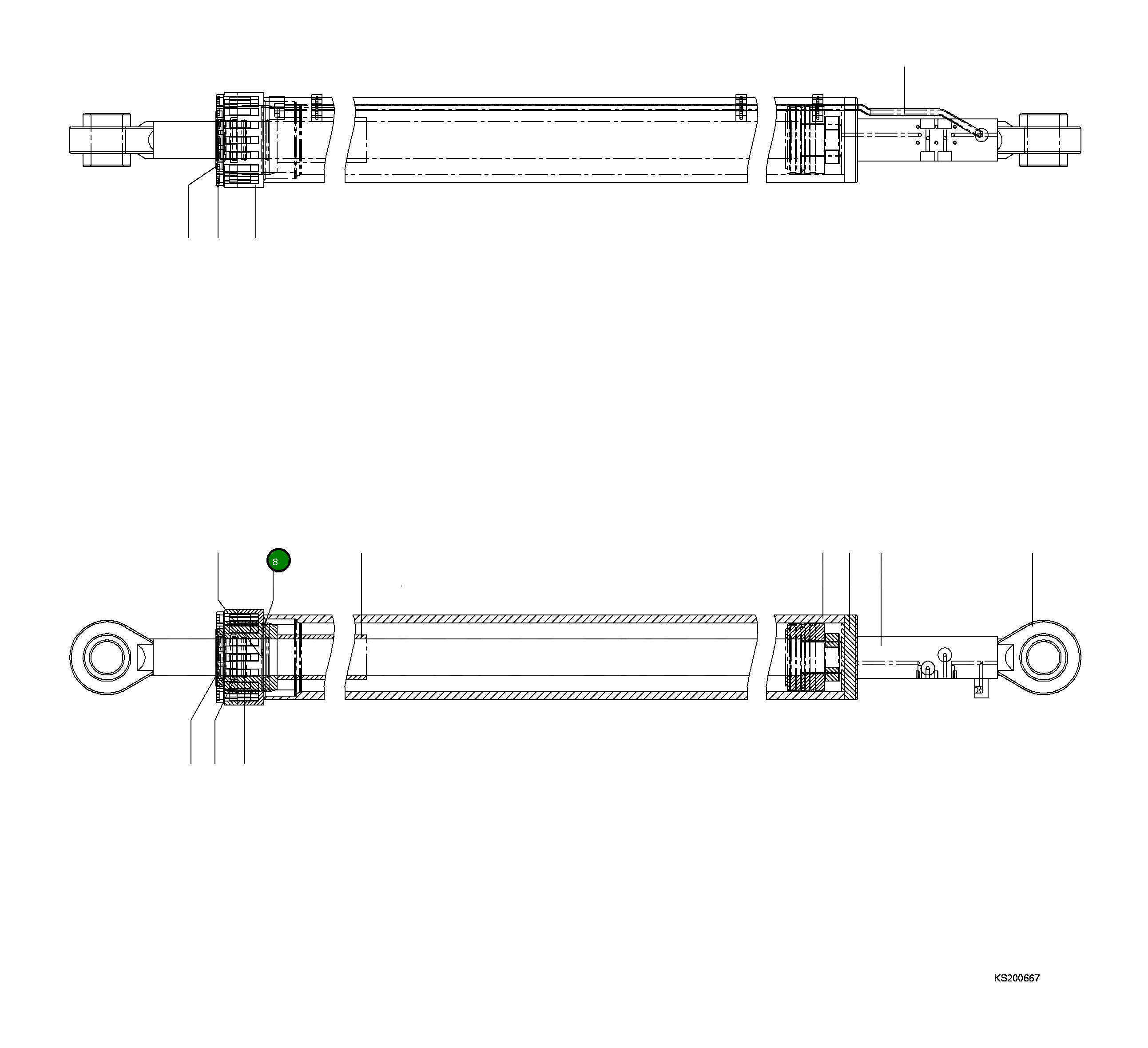 Кольцо уплотнительное (O-Ring) 207-62-KF770 Komatsu
