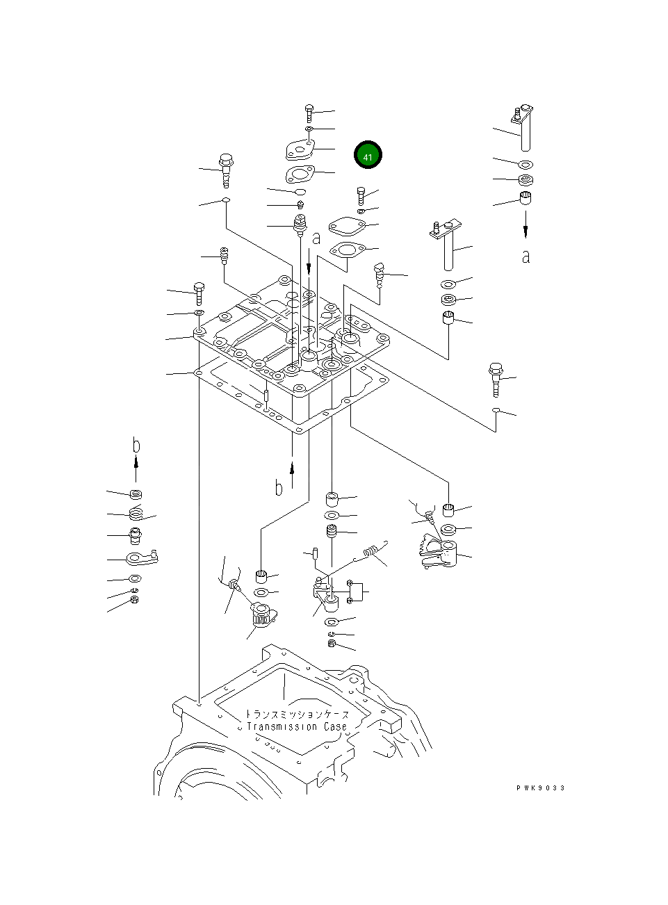 Крышка 14X-15-15821 Komatsu