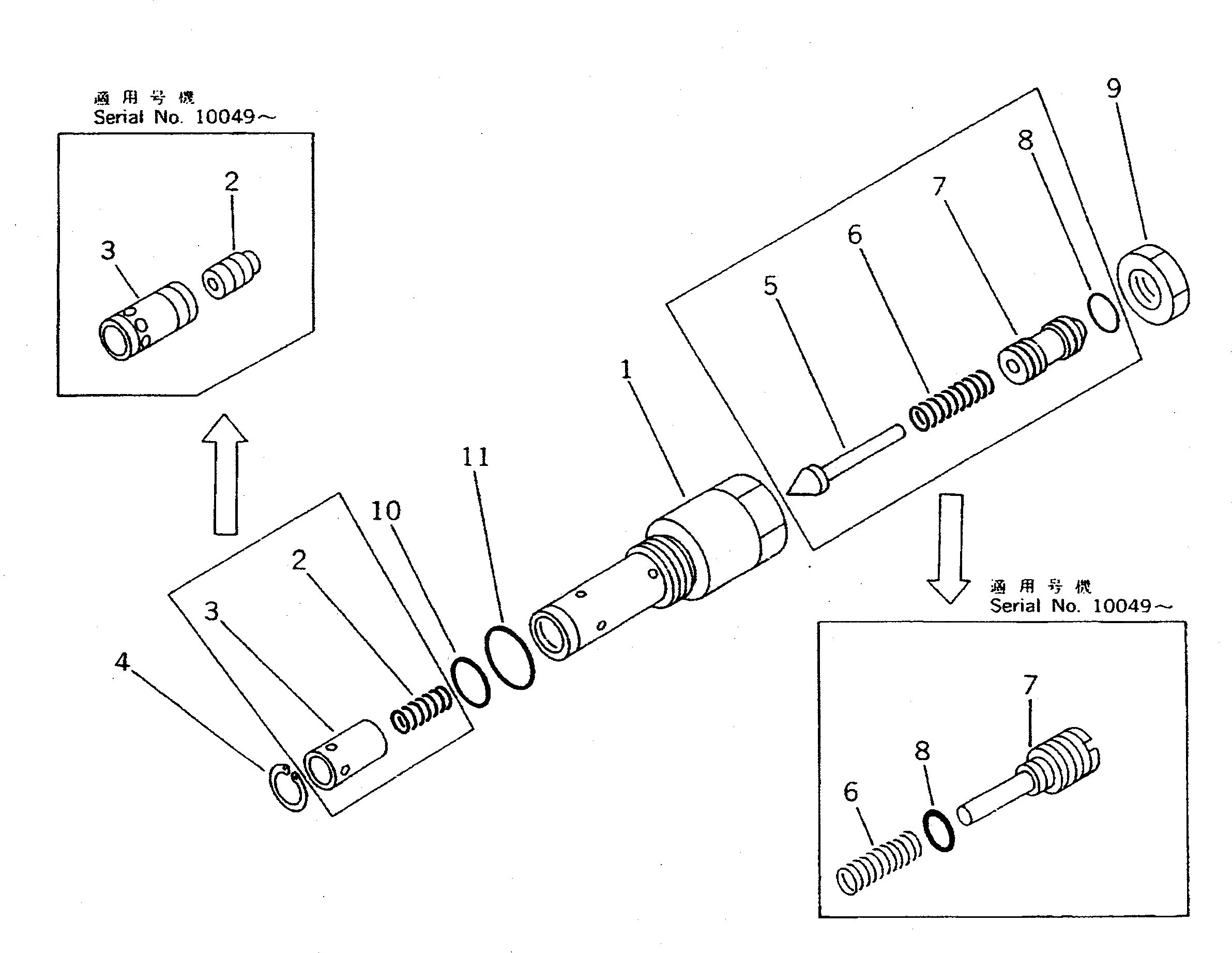 Кольцо уплотнительное (O-Ring) 07000-02011  Komatsu