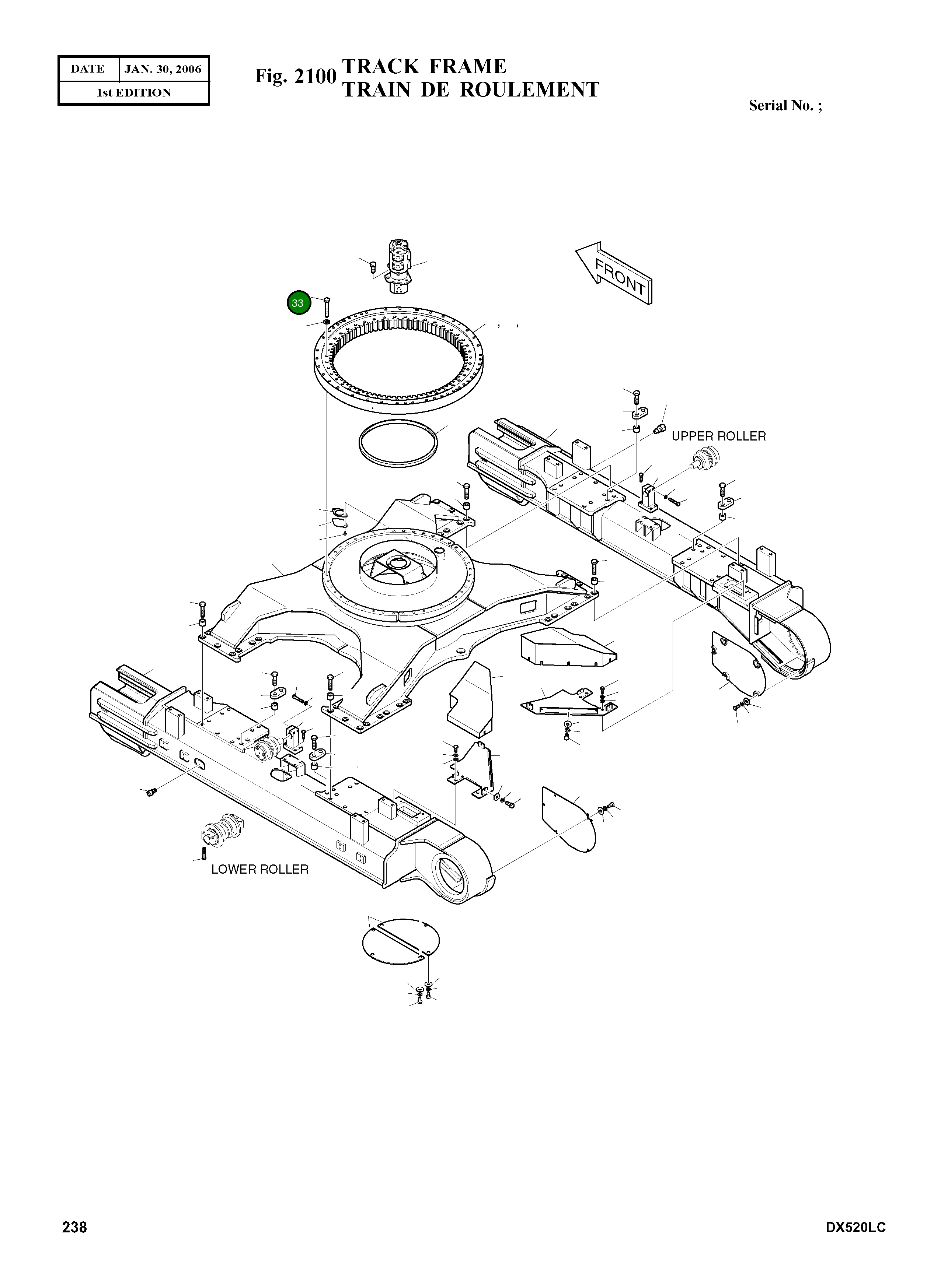 Болт S0776266 Komatsu